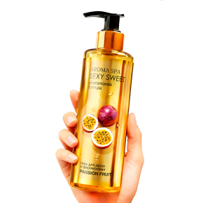 Гель для душа с феромонами и ароматом маракуйи Биоритм Aroma Spa Sexy Sweet Passion Fruit, 200 мл