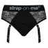 Трусики для насадок Diva Lingerie, размер XS, цвет черный