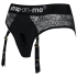 Трусики для насадок Diva Lingerie, размер XS, цвет черный