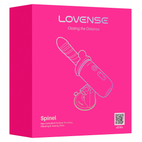 Портативная секс-машина с подогревом Lovense Spinel