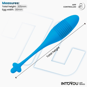 Интерактивное виброяйцо с поступательными движениями IntoYou Thrusting Egg