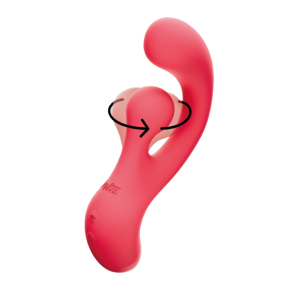 Вибратор с ротационным клиторальным стимулятором Deep Vibes Sway