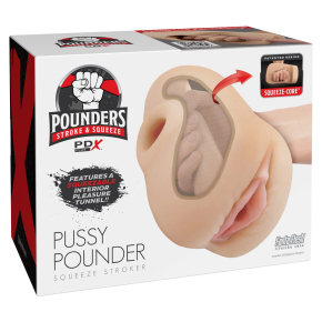 Мастурбатор-вагина PDX Plus Pussy Pounder Squeeze Stroker