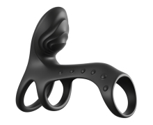 Вибронасадка на пенис Pipedream Fantasy C-Ringz Ultimate Couples Cage Pro