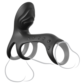 Вибронасадка на пенис Pipedream Fantasy C-Ringz Ultimate Couples Cage Pro