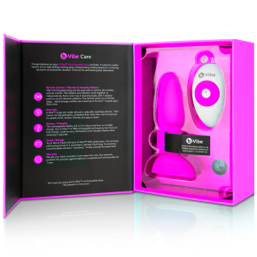 Анальная пробка с римминг-эффектом b-Vibe Rimming Plug Petite, фуксия