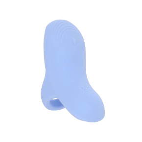 Сенсорная вибронасадка на палец Fuzu Sensa, голубая