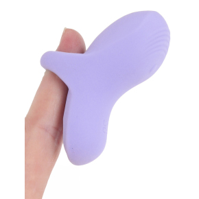 Сенсорная вибронасадка на палец Fuzu Sensa, лиловая