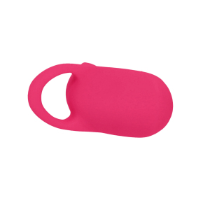 Сенсорная вибронасадка на палец Fuzu Sensa, розовая