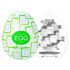 Мастурбатор-яйцо Tenga Egg Cubic с кубическим рельефом