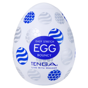 Мастурбатор-яйцо Tenga Egg Bouncy с рельефом из сфер