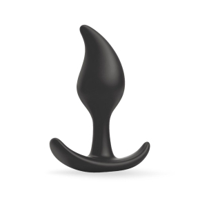 Анальная каплевидная пробка из силикона, 9.2&times;2.8 см