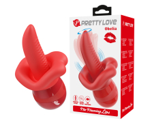 Вибратор с подвижным язычком Pretty Love Obelia
