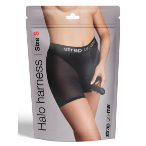 Трусики-шорты для фиксации насадок Halo Lingerie Harness, размер S
