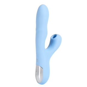 Вибратор с ротацией и вакуумной стимуляцией BeYourLover Rosubi