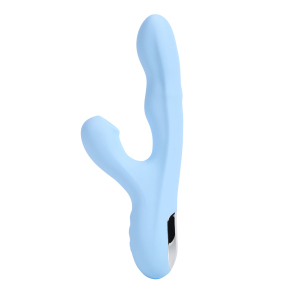 Вибратор с ротацией и вакуумной стимуляцией BeYourLover Rosubi