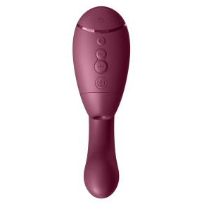 Двойной стимулятор Womanizer Next Duo, малиновый
