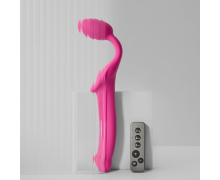 Безремневой вибрострапон Strap-on-me Vibrating Bendable Strap-On size M