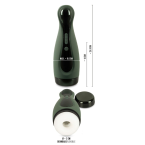 Вибромастурбатор с функцией всасывания