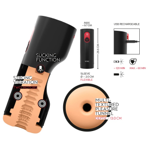 Мастурбатор с двумя моторами Orion Wyne Masturbator 07