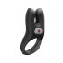 Эрекционное виброкольцо с сенсорным управлением Fun Factory Nos, черное