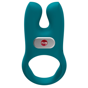 Эрекционное виброкольцо с сенсорным управлением Fun Factory Nos, зеленое