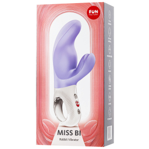 Вагинально-клиторальный вибратор Fun Factory Miss Bi, сиреневый