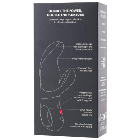 Вагинально-клиторальный вибратор Fun Factory Miss Bi, сиреневый