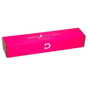 Вандовый вибростимулятор с питанием от сети Doxy Die Cast, розовый