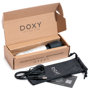 Перезаряжаемый вандовый мини-вибратор Doxy Go