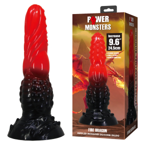 Фантазийный фаллоимитатор Power Monsters Fire Dragon