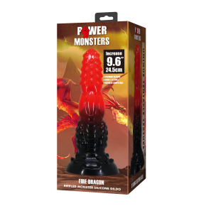 Фантазийный фаллоимитатор Power Monsters Fire Dragon
