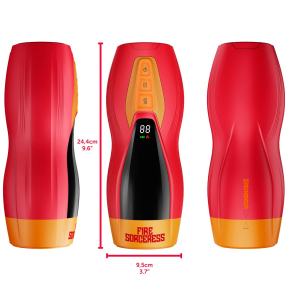 Интерактивный мастурбатор Masturs Fire Sorceress Solara: нагрев, вибрация, движение