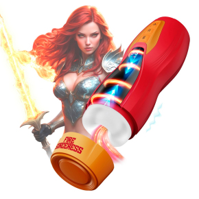 Интерактивный мастурбатор Masturs Fire Sorceress Solara: нагрев, вибрация, движение
