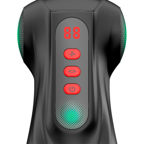 Интерактивный мастурбатор Masturs Shadow Sinner Raven: вакуум, вибрация, подсветка