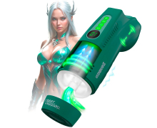 Интерактивный мастурбатор Masturs Forest Warrior Ayla: вакуум, вибрация, озвучка