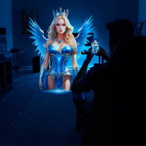 Интерактивный мастурбатор Masturs Winged Goddess Eloa: вакуум, вибрация