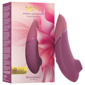 Бесконтактный клиторальный стимулятор Womanizer Next, розовый