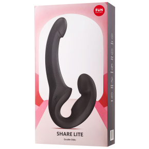 Безремневой страпон Fun Factory Share Lite, черный