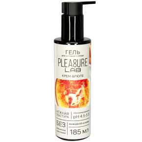 Съедобный лубрикант Pleasure Lab крем-брюле, 185 мл