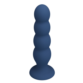 Анальный стимулятор с металлическими шариками внутри Mr. Play James Metal & Liquid Silicone Anal Plug XL