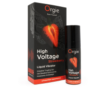 Жидкий вибратор Orgie High Voltage Strawberry, 15 мл