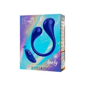 Вибратор L'Eroina Inefy на пульте ДУ и возможностью управление через приложение