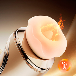 Стимулятор BeYourLover Lippy с вакуумно-волновой с функцией лизания и нагревом