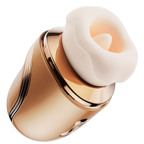 Стимулятор BeYourLover Lippy с вакуумно-волновой с функцией лизания и нагревом