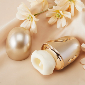 Стимулятор BeYourLover Lippy с вакуумно-волновой с функцией лизания и нагревом