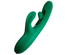 Вибратор-кролик с подвижным язычком Amovibe Zenora