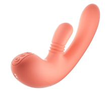 Вибратор с вращающимся клиторальным стимулятором Amovibe Vibella