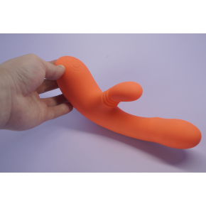 Вибратор с вращающимся клиторальным стимулятором Amovibe Vibella