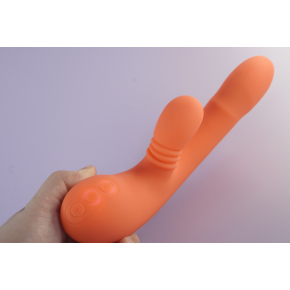 Вибратор с вращающимся клиторальным стимулятором Amovibe Vibella